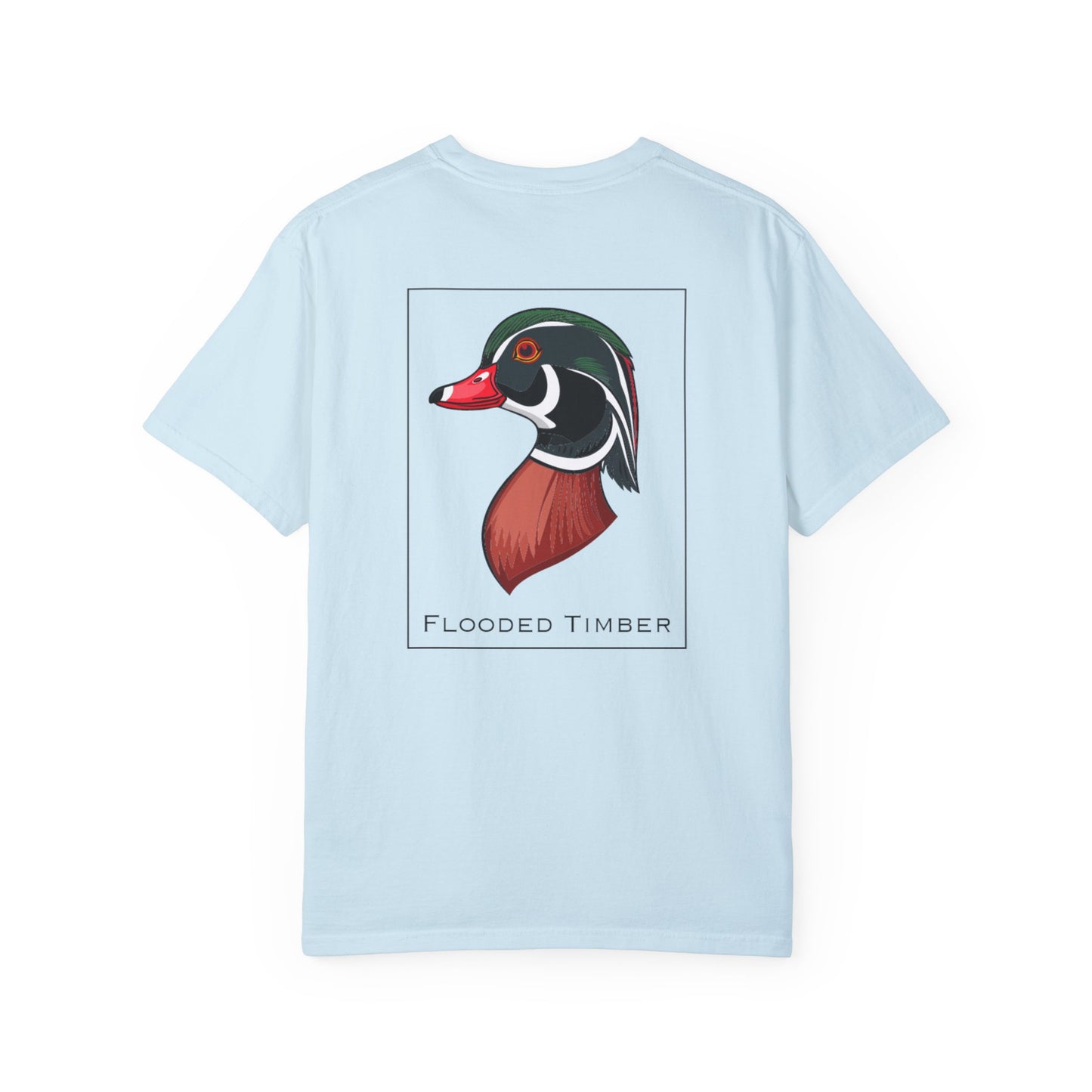 The Woodie Tee | light blue