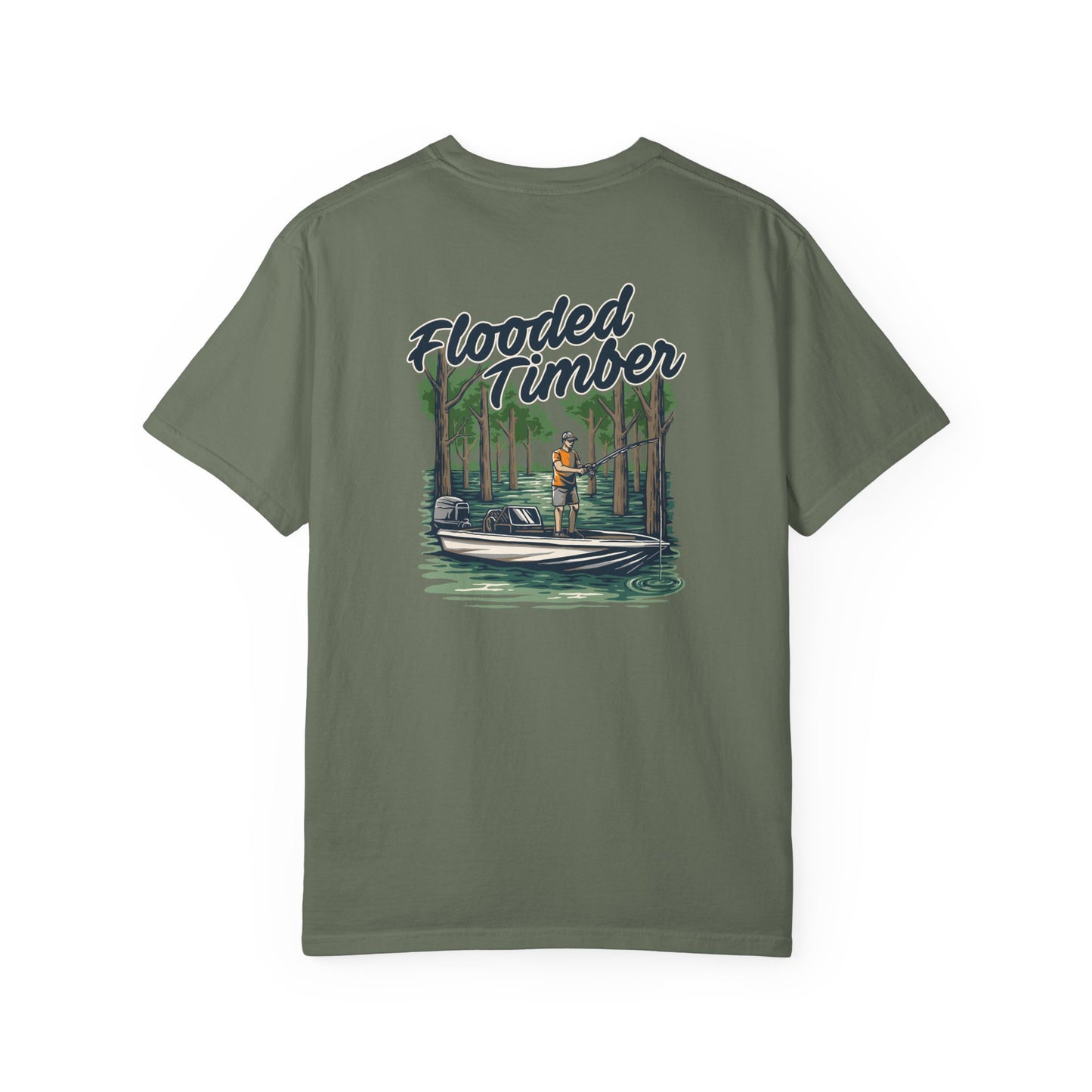 Still Waters Tee | Moss Green