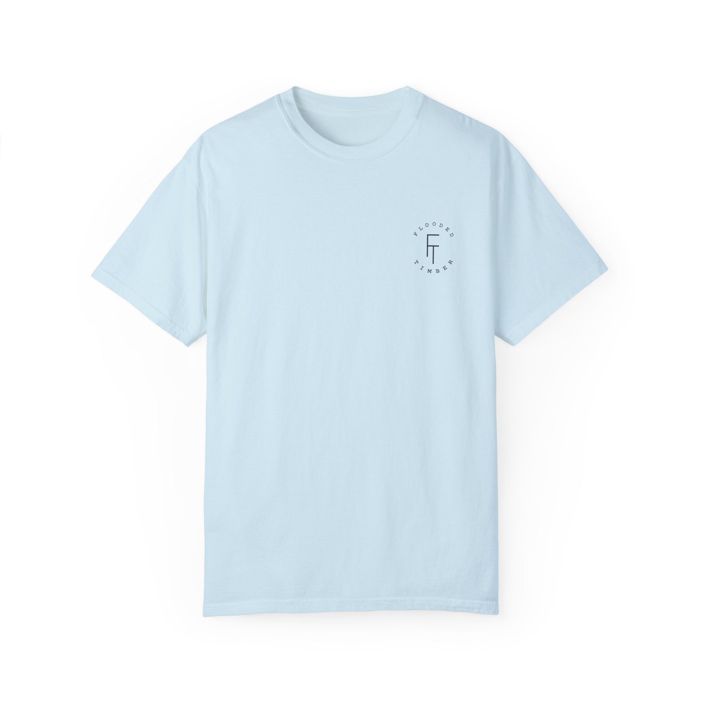 The Woodie Tee | light blue